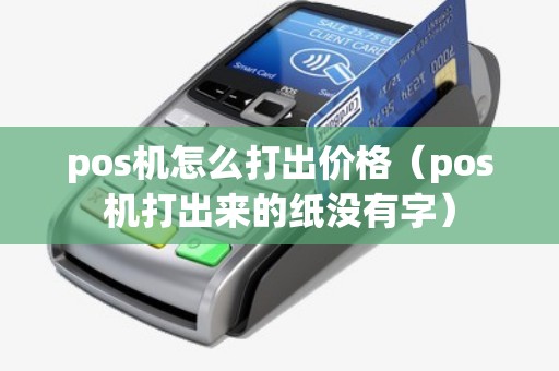 pos機怎么打出價格（pos機打出來的紙沒有字）